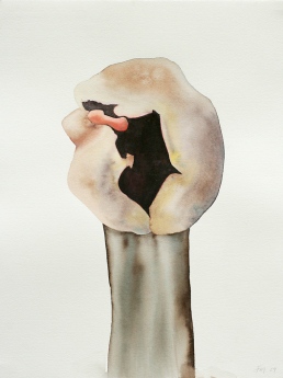 The Seventh Earl of Lecup. 2009. Watercolour on paper. 48 x 37cm. £445